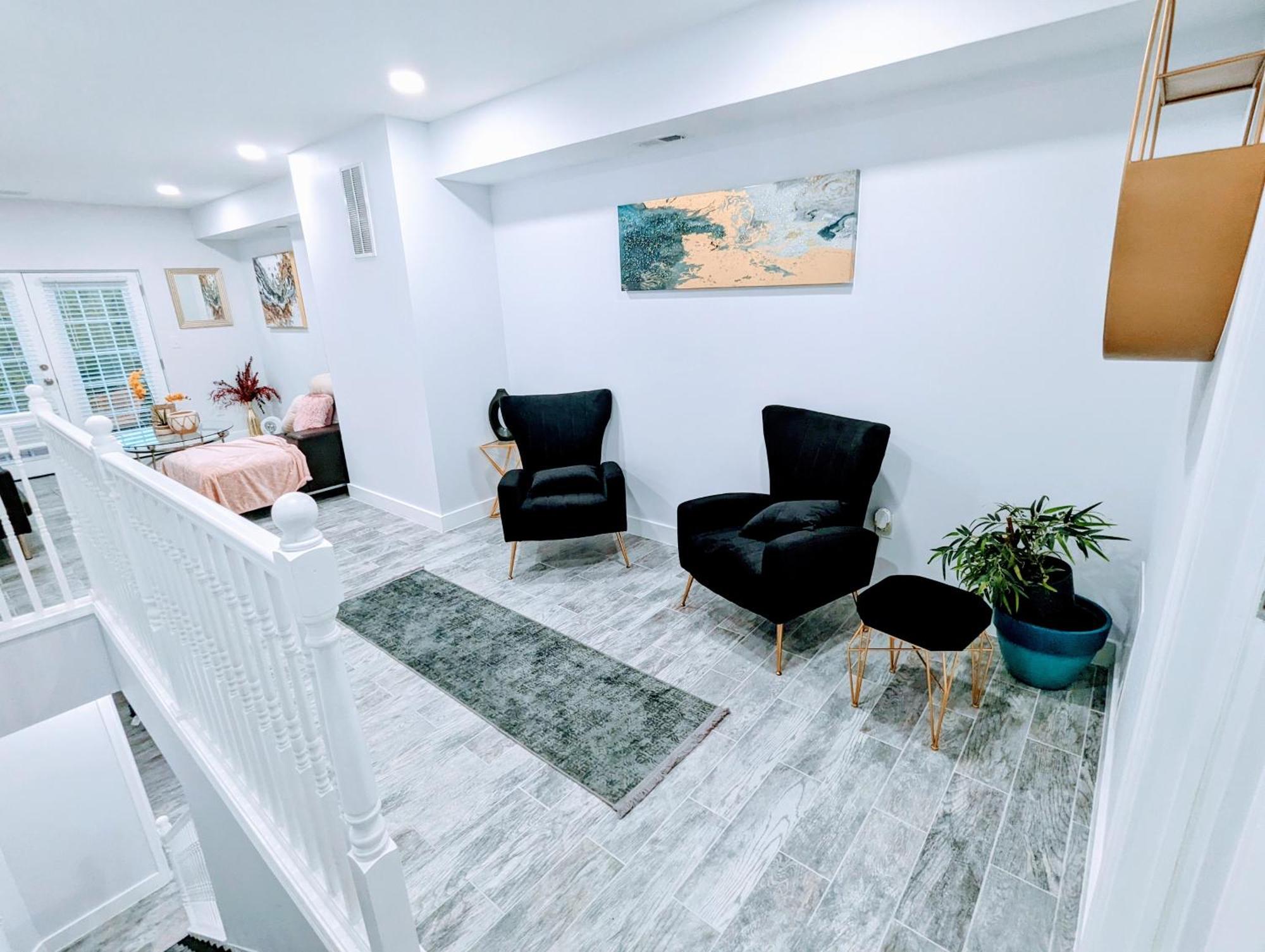 Luxurious 3 Bedroom Apt With A Beautiful Balcony 워싱턴 객실 사진