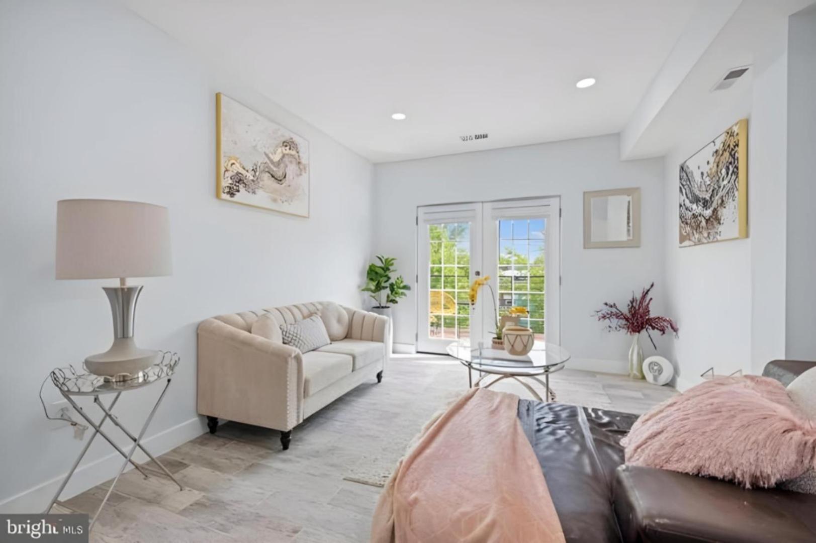 Luxurious 3 Bedroom Apt With A Beautiful Balcony 워싱턴 객실 사진